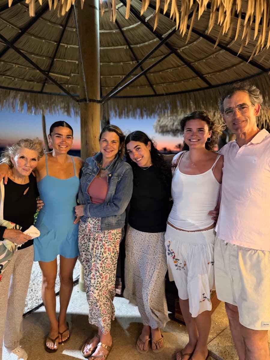 The Shulman family: Jason and Jen Shulman, owners of Colorado CareAssist, with their daughters and Jen's mother, Connie Hector